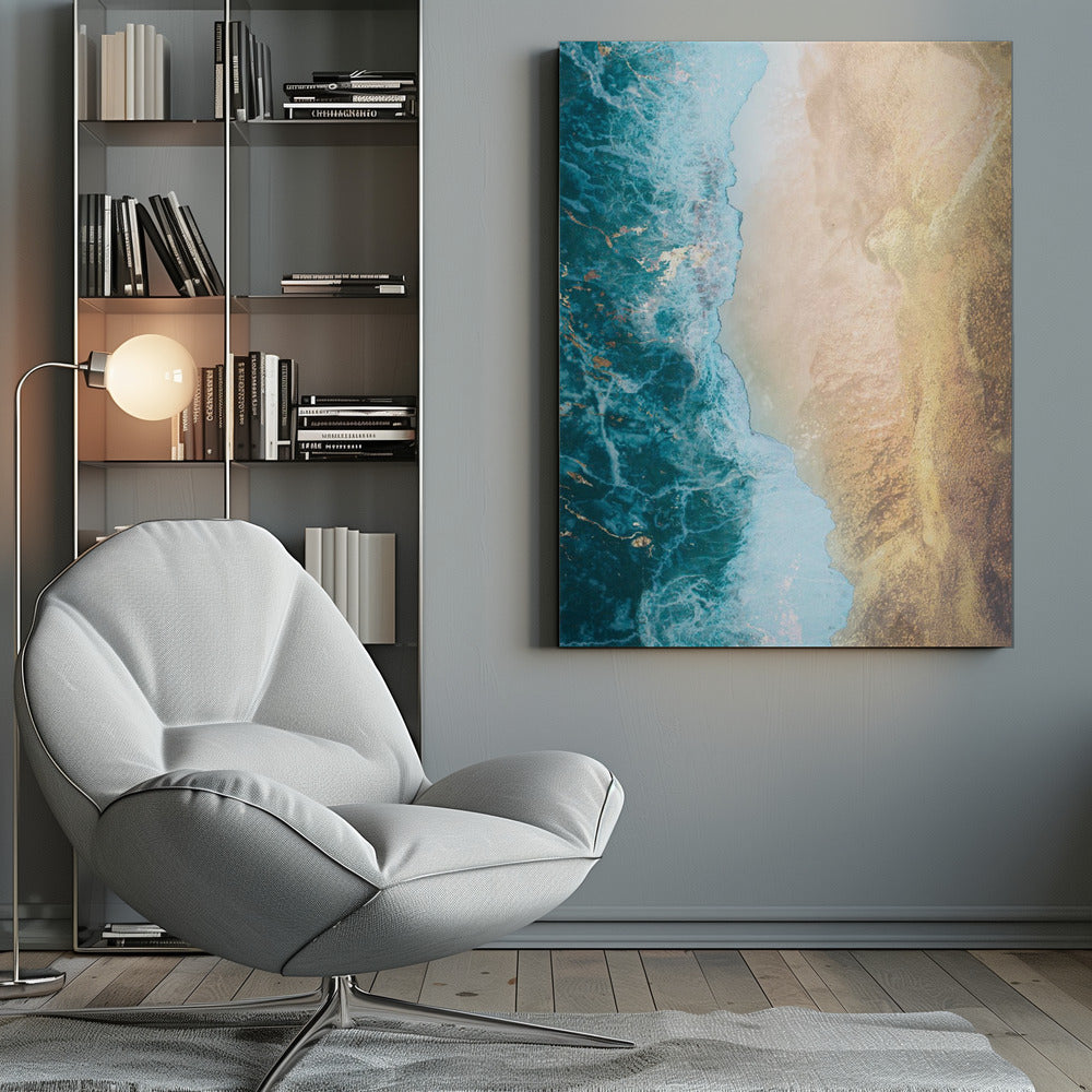 Gold beach Wall Artwork 0