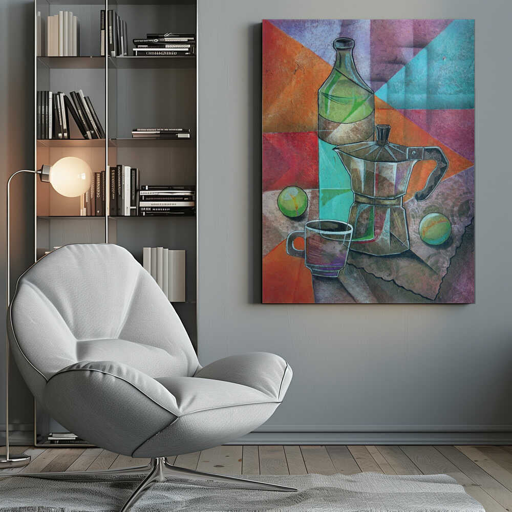 Wall art Still Life with Coffee Pot