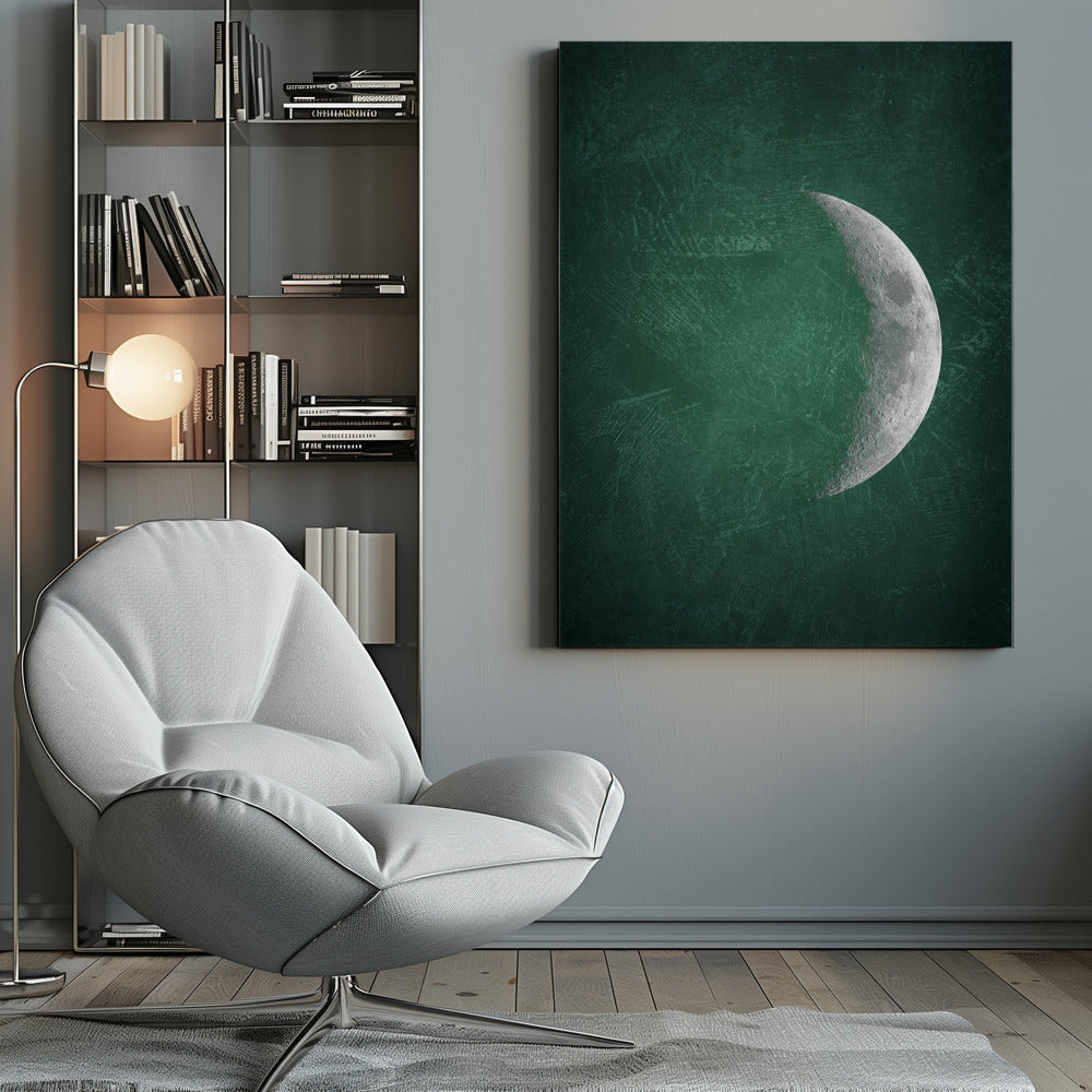 Jade Moon No5 Wall Artwork 0