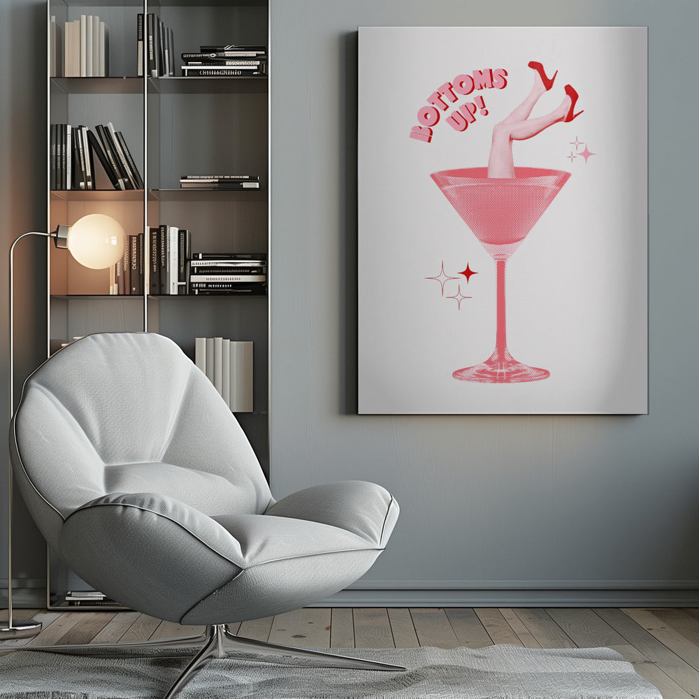 Wall art Martini Mischief