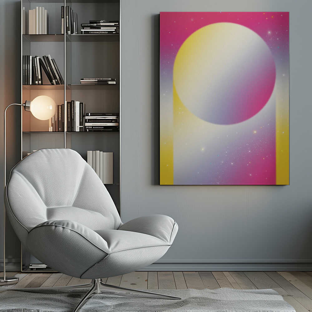Wall art Minimal Pastel Cosmos