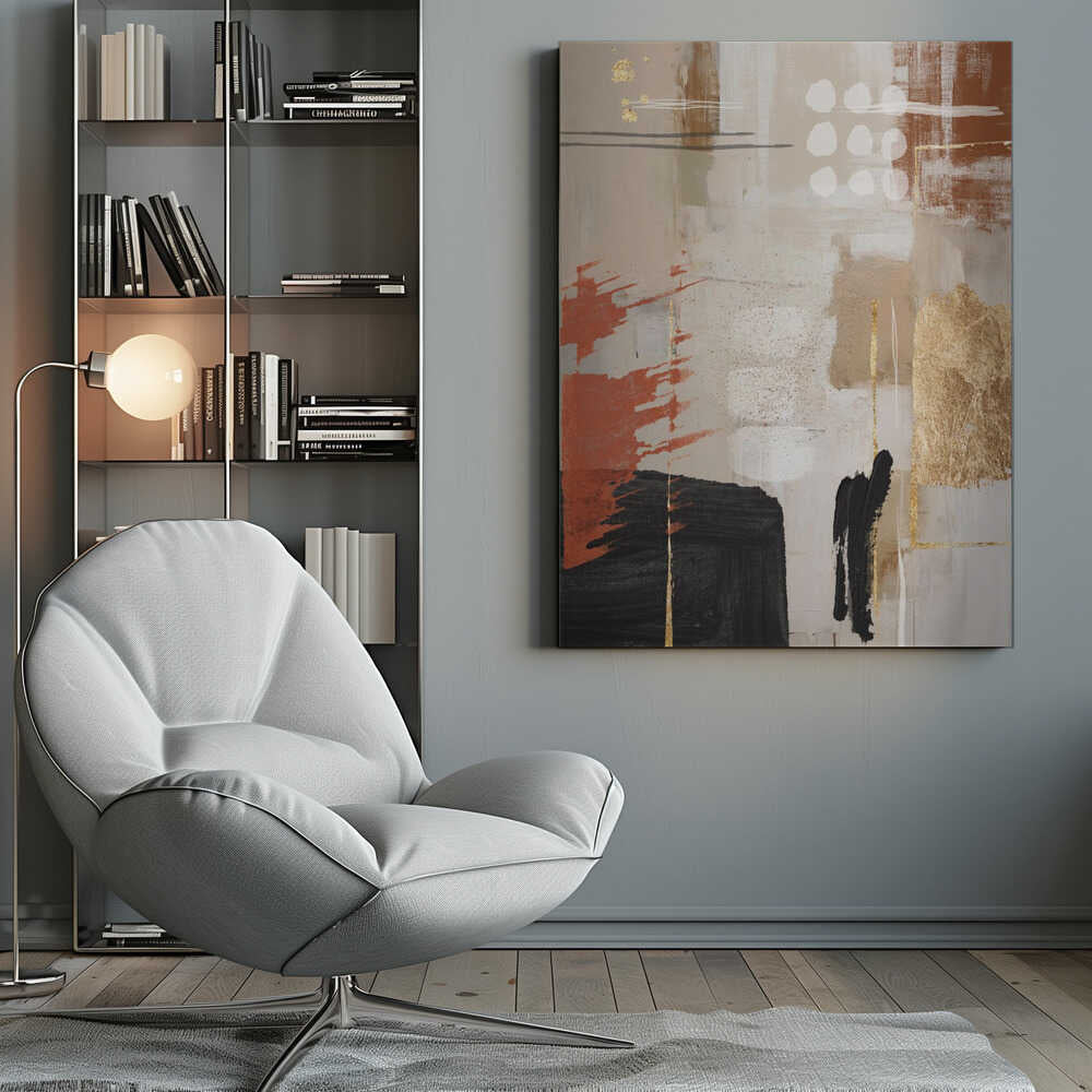 Wall art Terracotta Chaos 1