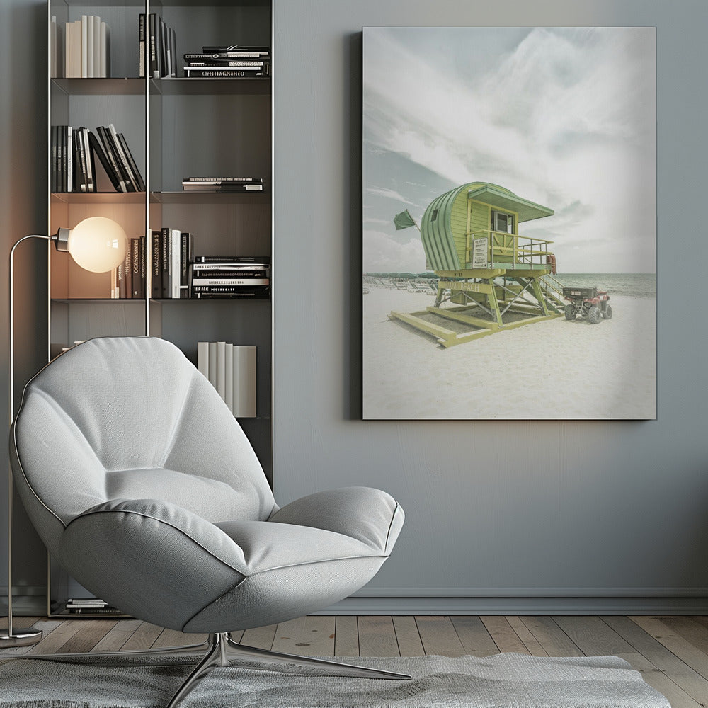 Wall art Vintage Florida Flair at Miami Beach