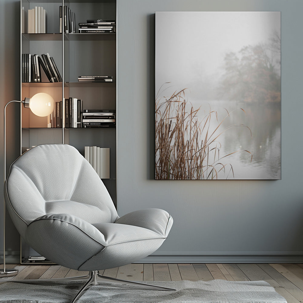Abstract Art Canvas Print-wall-art-at-the-lake-
