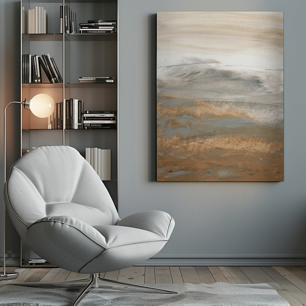 Abstract Art Canvas Print-wall-art-desert-landscape-