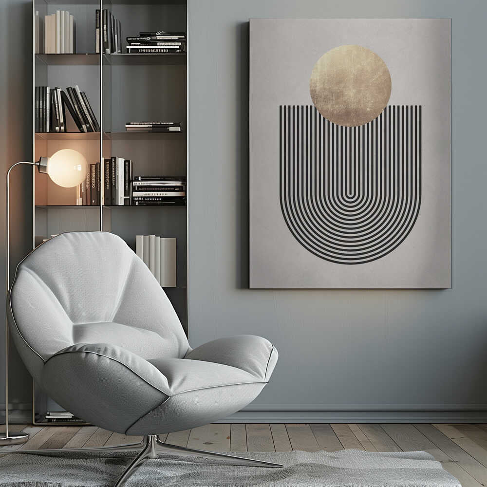 Wall art Lines and circles 21