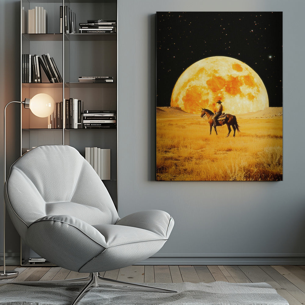 Wall art Lunar Cowboy