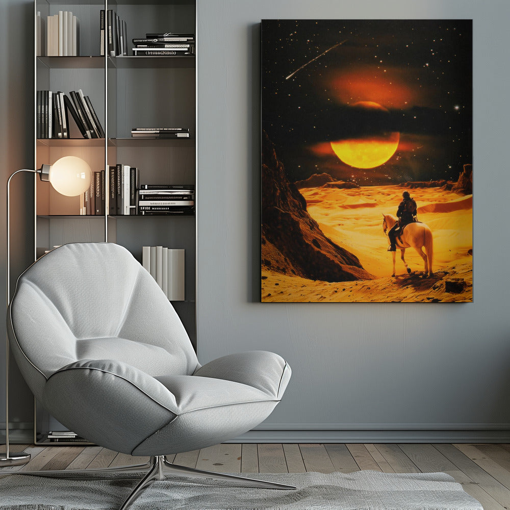 Wall art Western Space Adventure