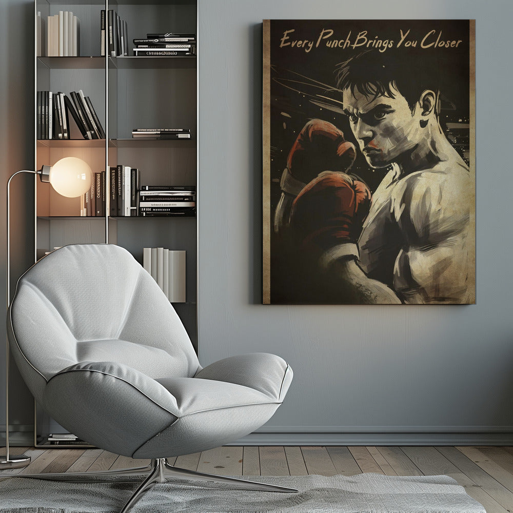 Wall art Every Punch Brings You Closer