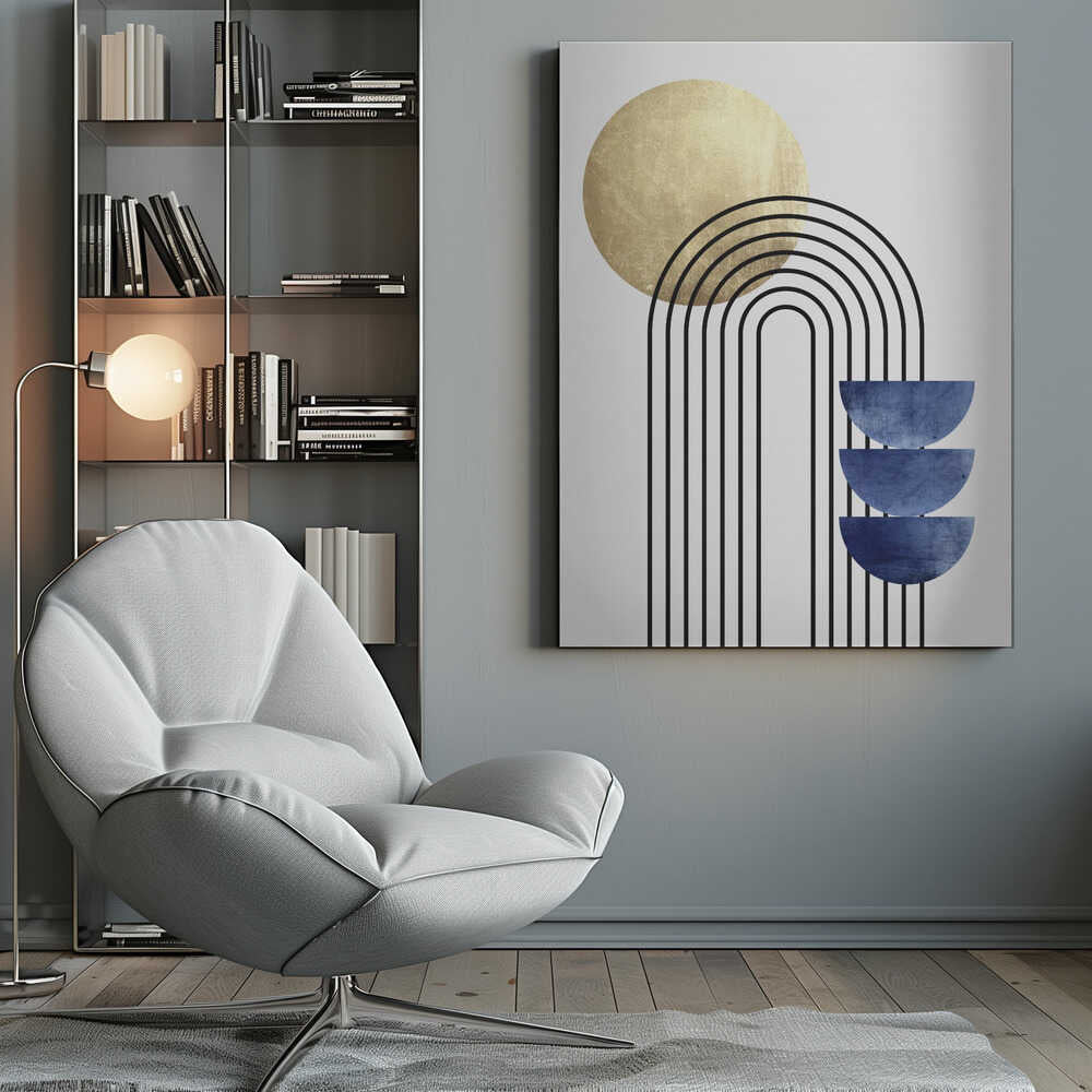 Wall art Lines and Circles