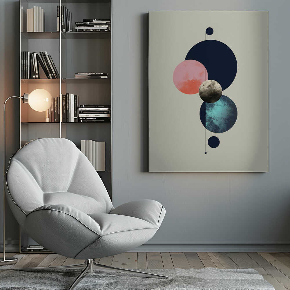 Wall art Moon Planet Equinox