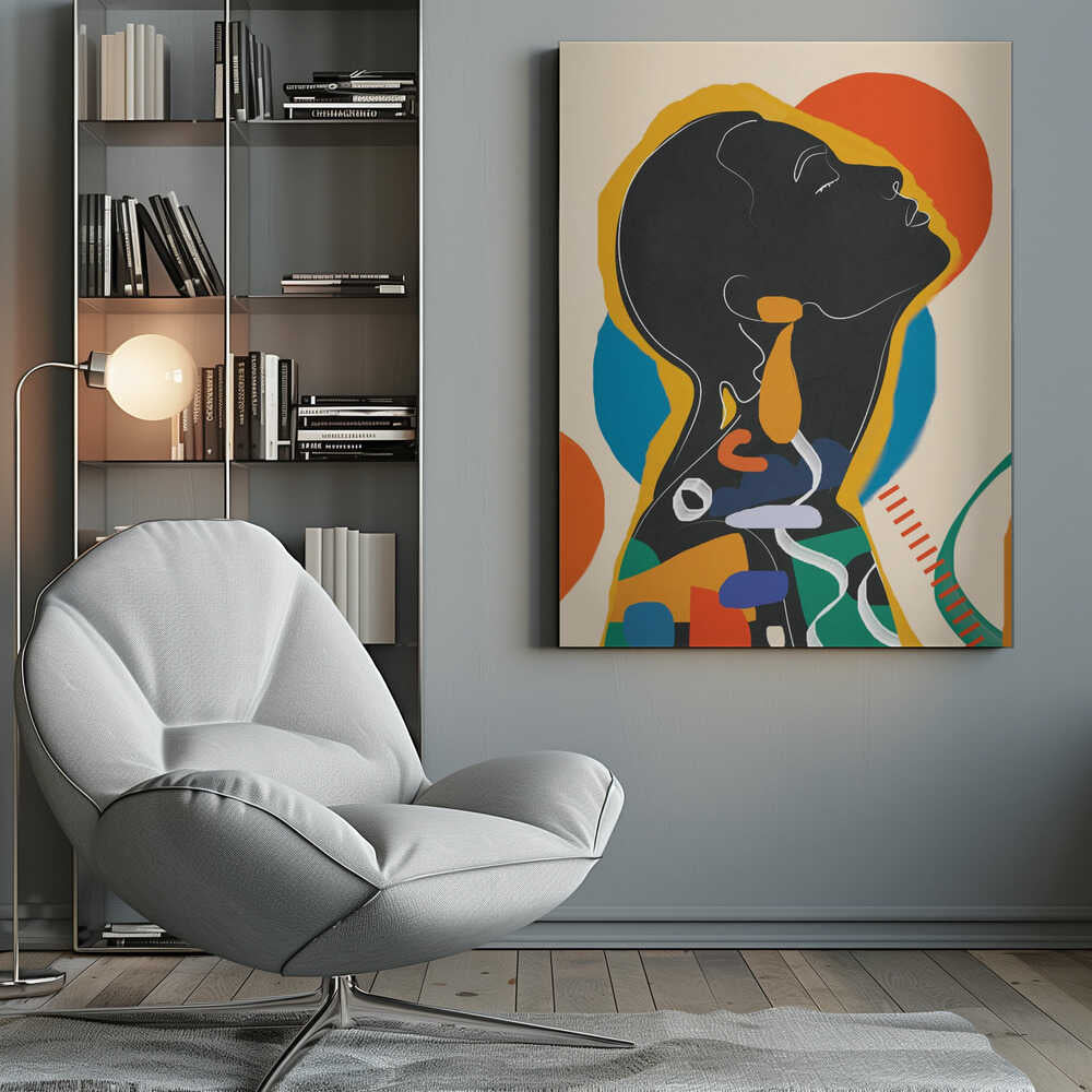Wall art Modern Abstract Woman1