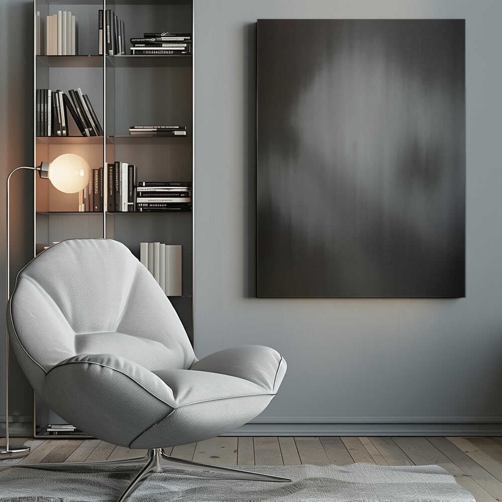 Wall art Of Otherworldly Terrain Oil On Canvas