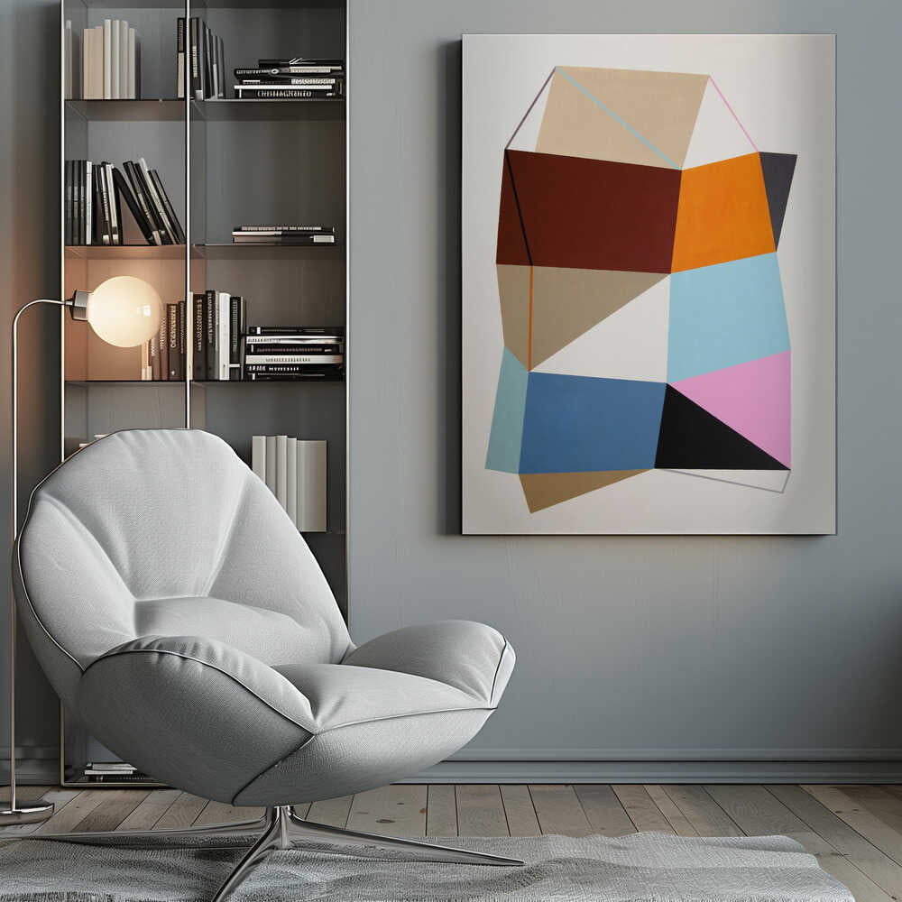 Wall art Geo 2.0 (130 X 97 Cm) 2020