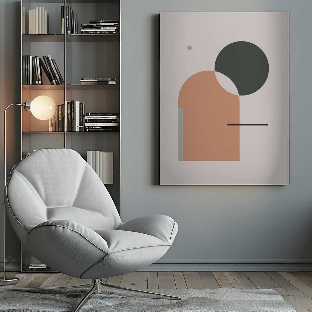 Wall art Simple Harmony - Abstract Composition