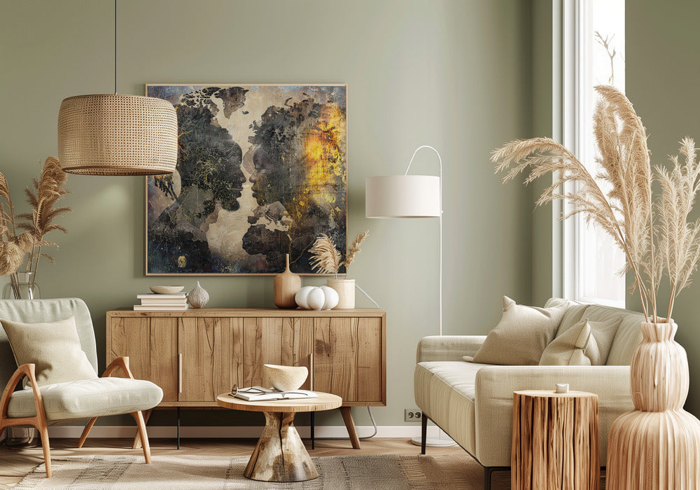 Abstract Art Canvas Print-wall-art-african-art-illustration-wallart-085-