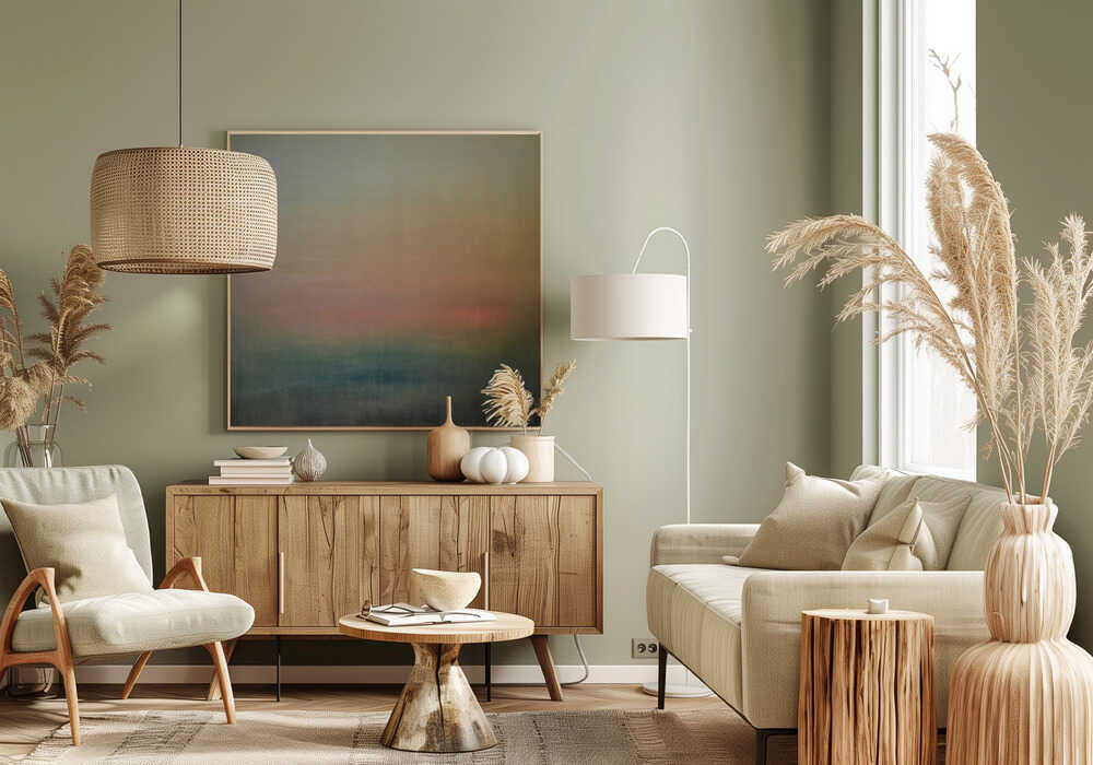 Wall art In the Beginning Oil On Canvas