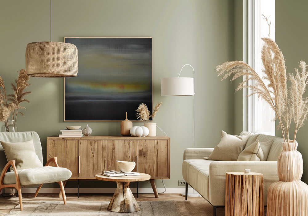 Wall art Between the Dreaming Oil On Canvas