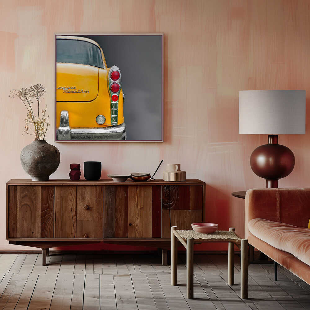 Wall art The Yellow Cab