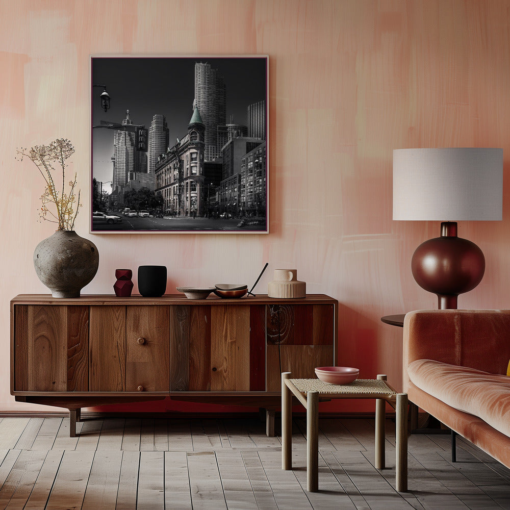 Wall art Canadian Flatiron Canvas Wall Art