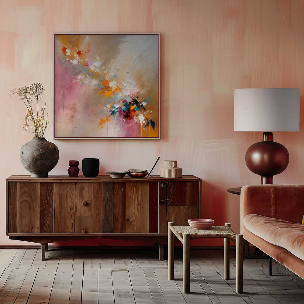 Wall art Colorful Cascade