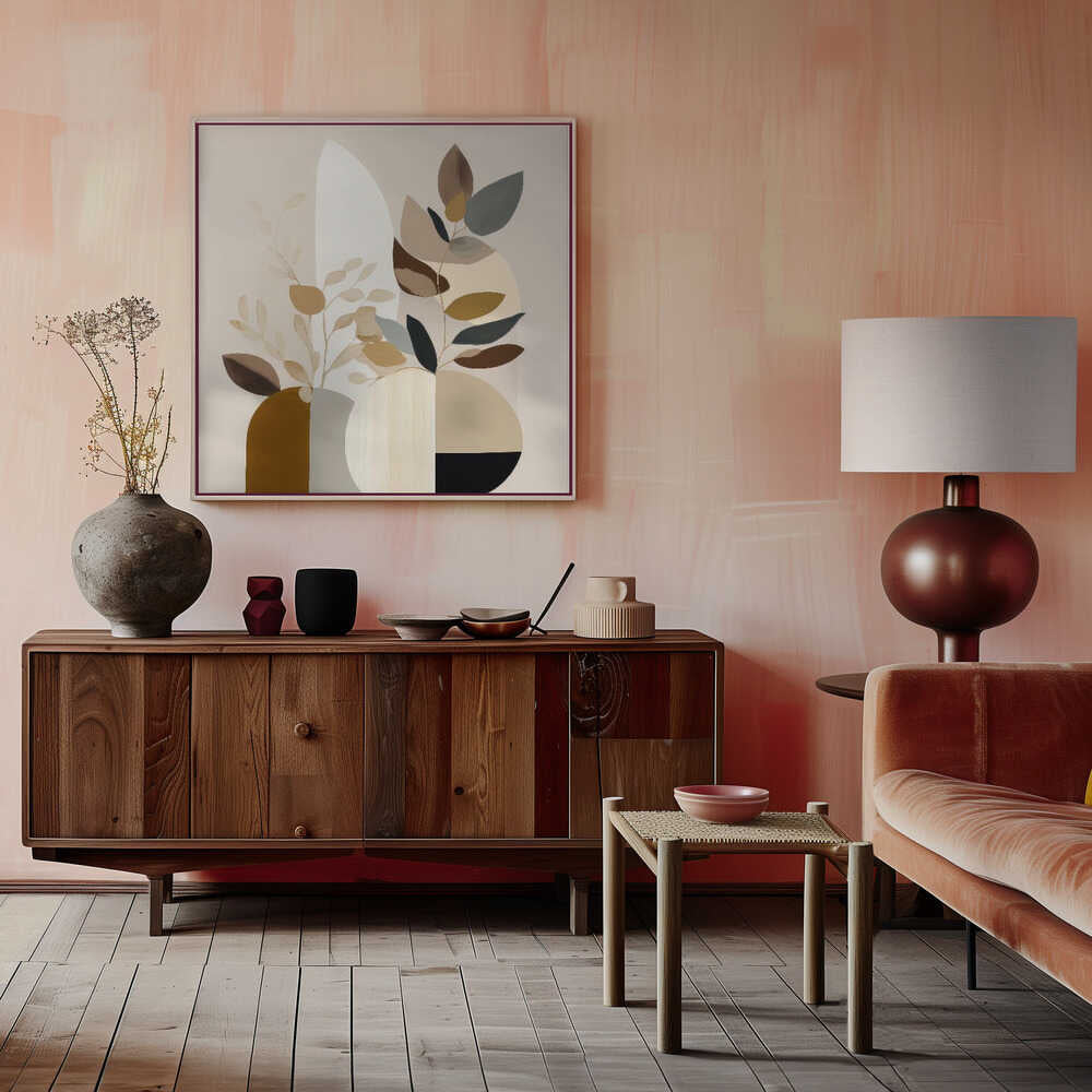 Wall art Beauty In Beige Fauna