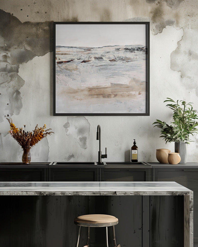 August No3 Abstract Waves Wall Artwork 0