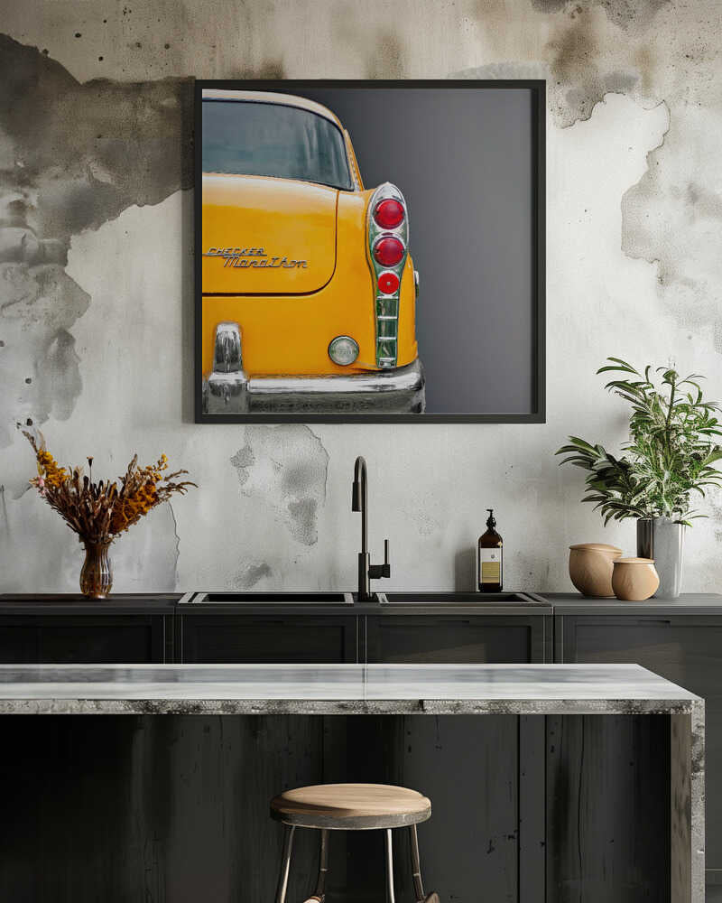 Wall art The Yellow Cab