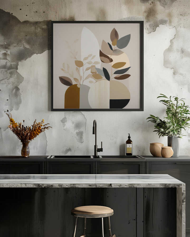 Wall art Beauty In Beige Fauna