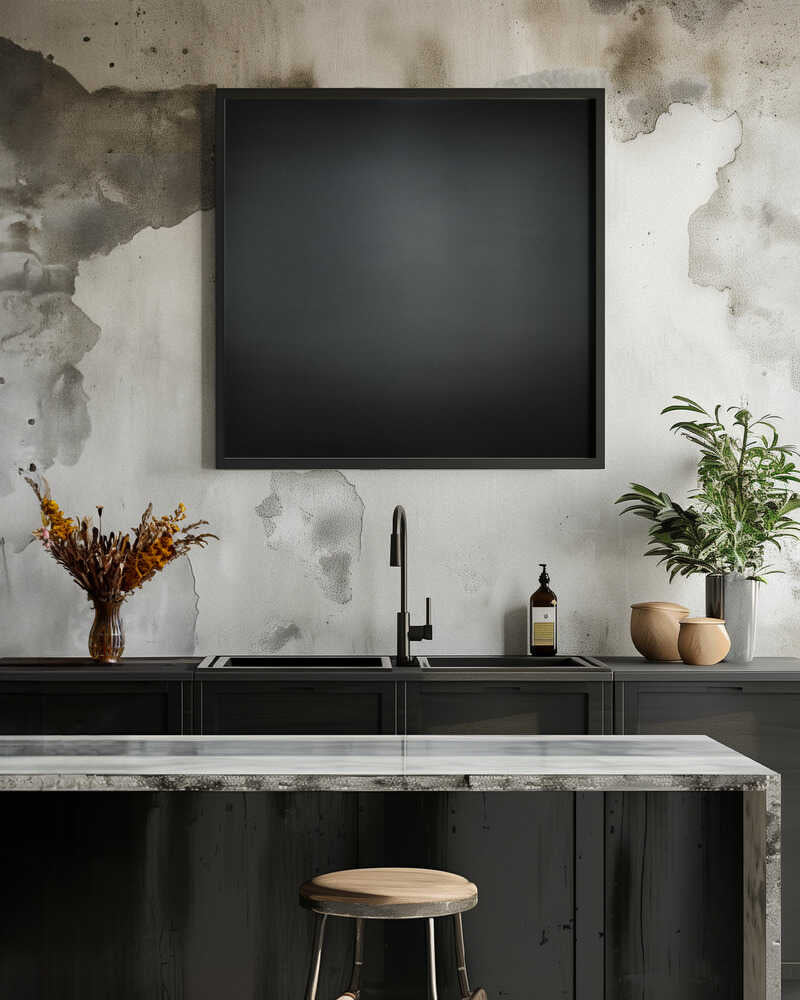 Wall art Drawn Out Oil On Canvas