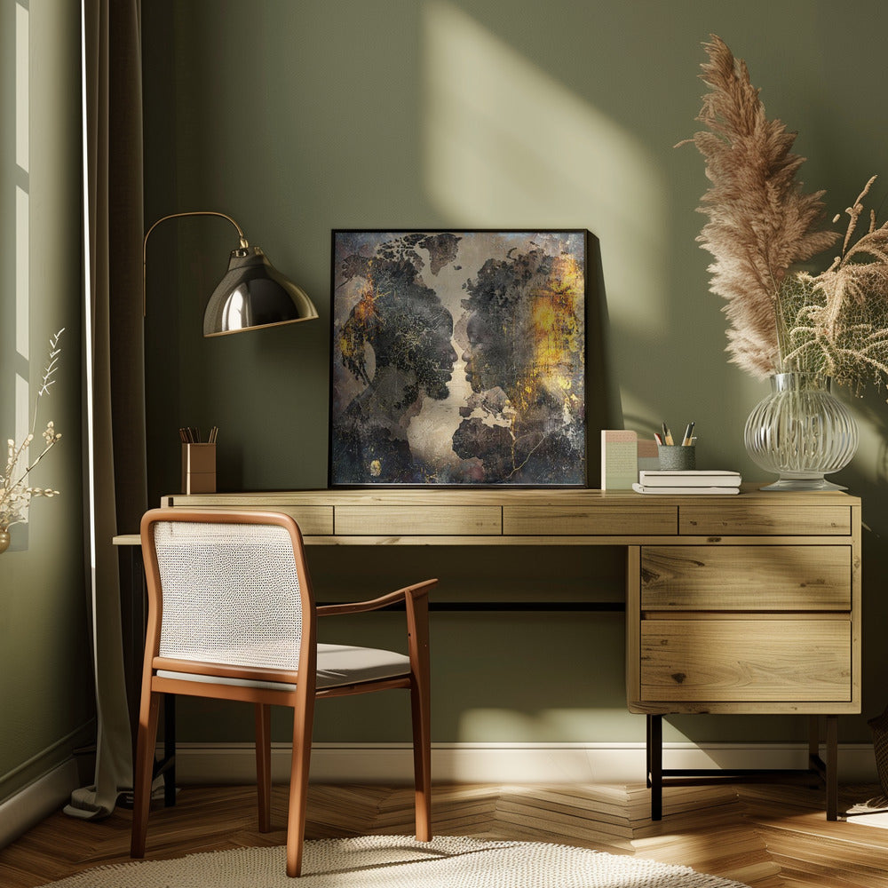 Abstract Art Canvas Print-wall-art-african-art-illustration-wallart-085-