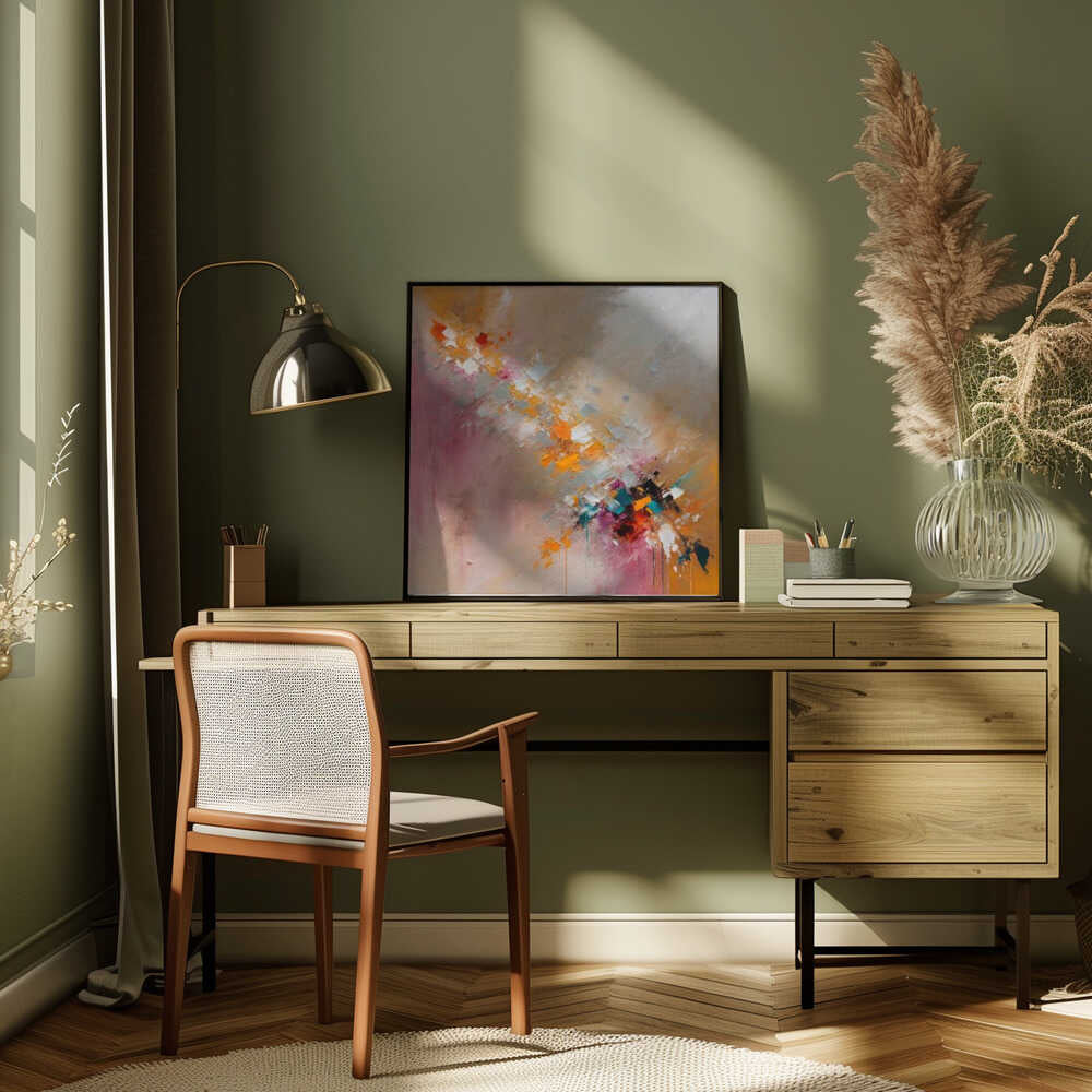 Wall art Colorful Cascade