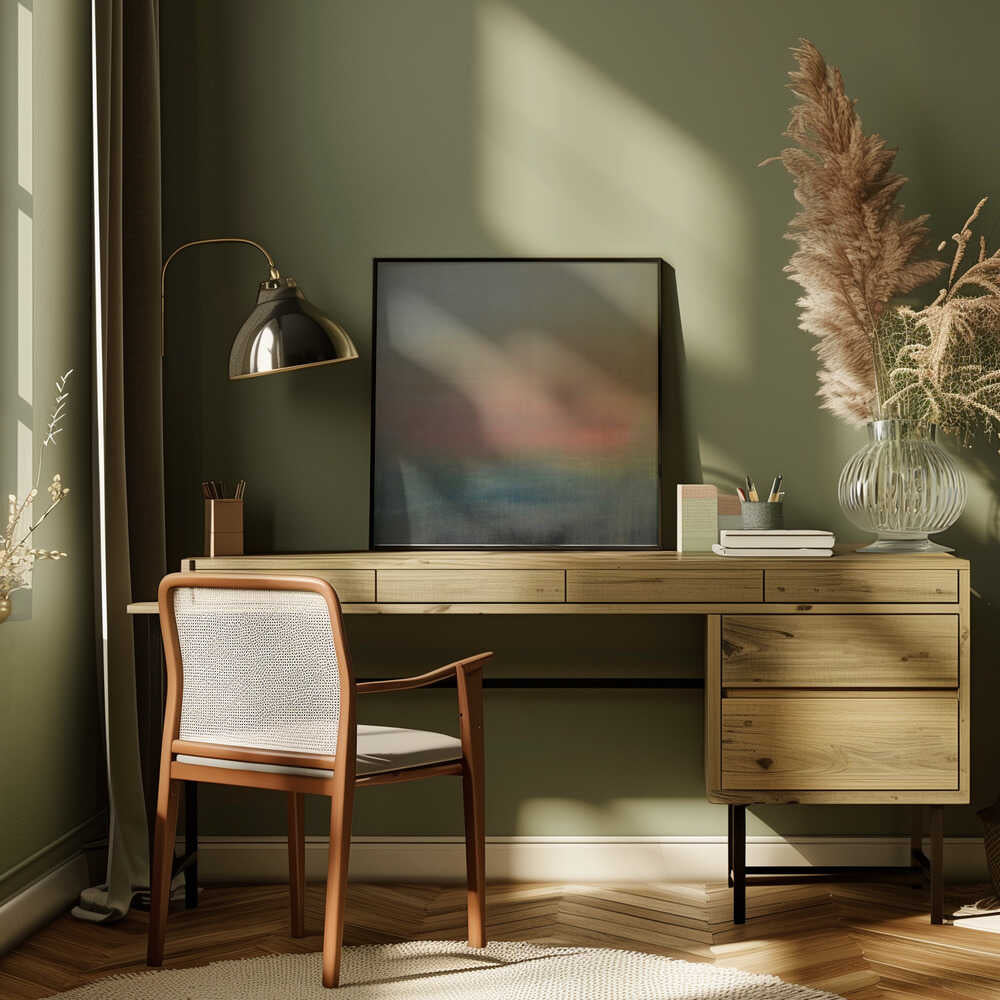 Wall art In the Beginning Oil On Canvas