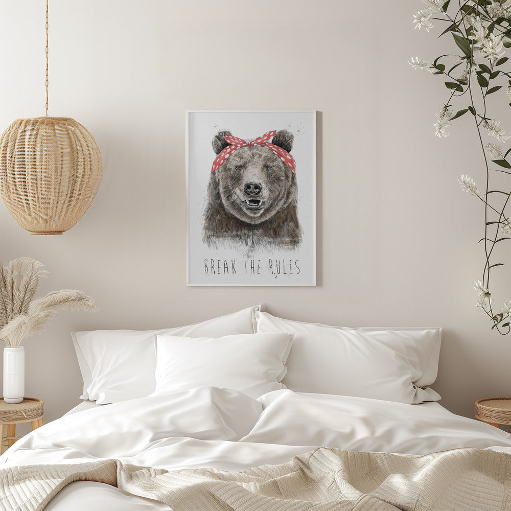 Wall art Break the rules