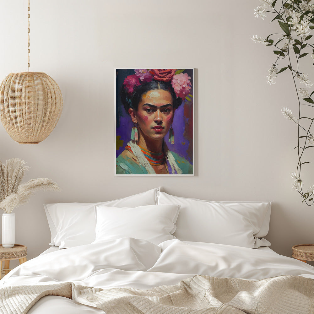 Portrait Of Frida Wall Artwork 0