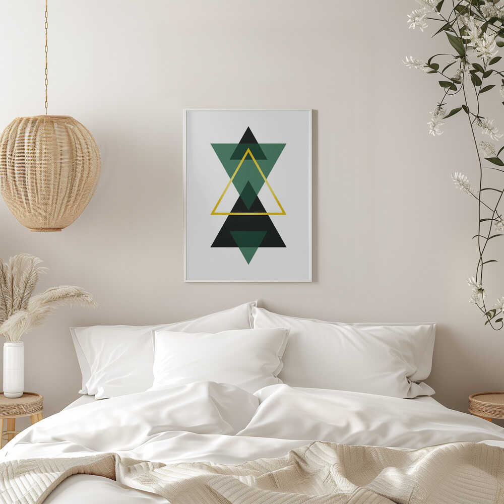 Wall art Minimal Triangle Collection #3