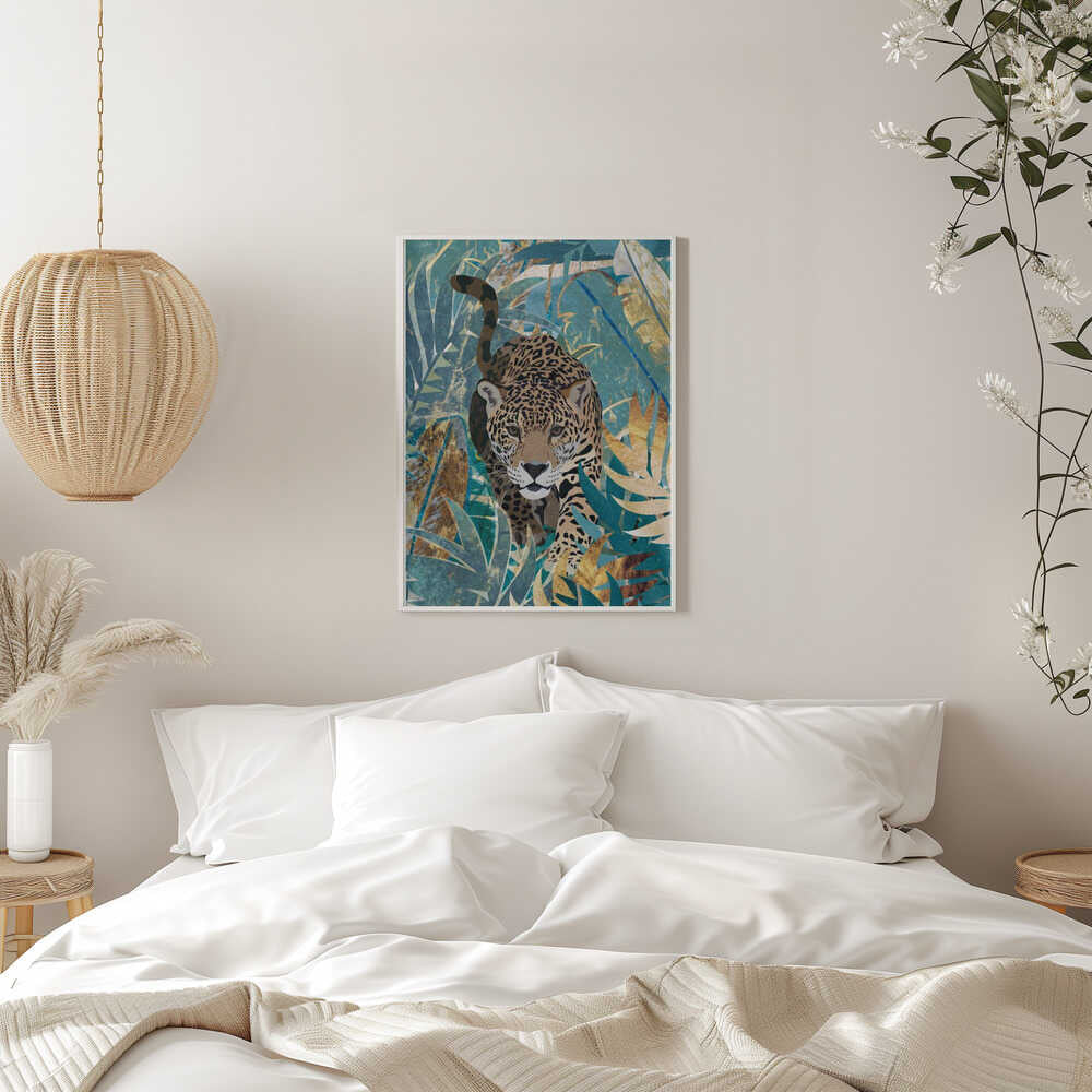 Wall art Jaguar Jungle 2
