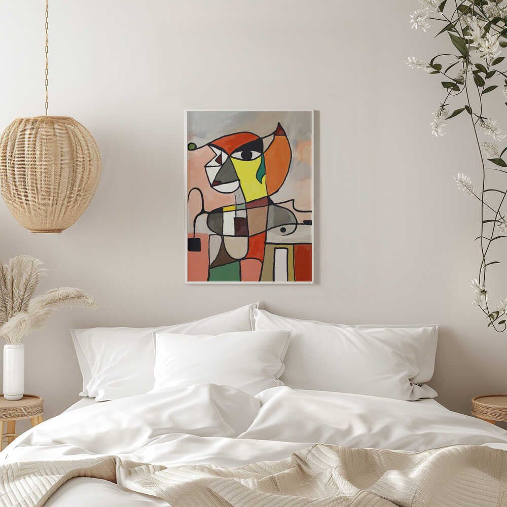Wall art Colorful Geometric Shapes