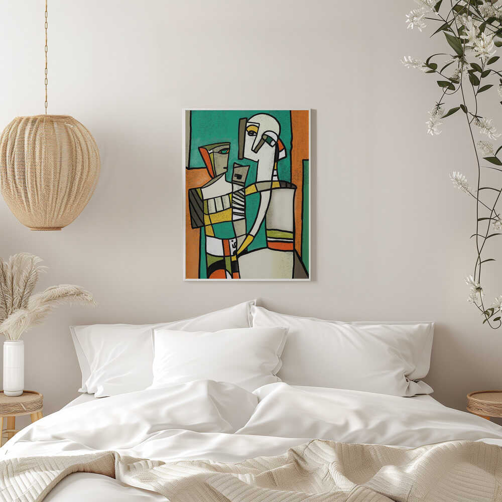 Wall art Abstract Figures Dance