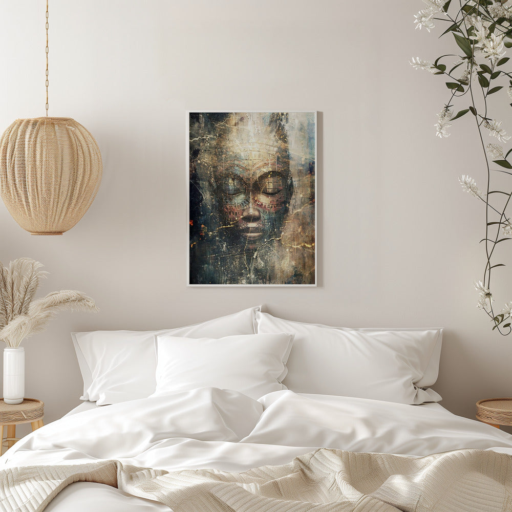 Abstract Art Canvas Print-wall-art-african-art-illustration-wallart-111-