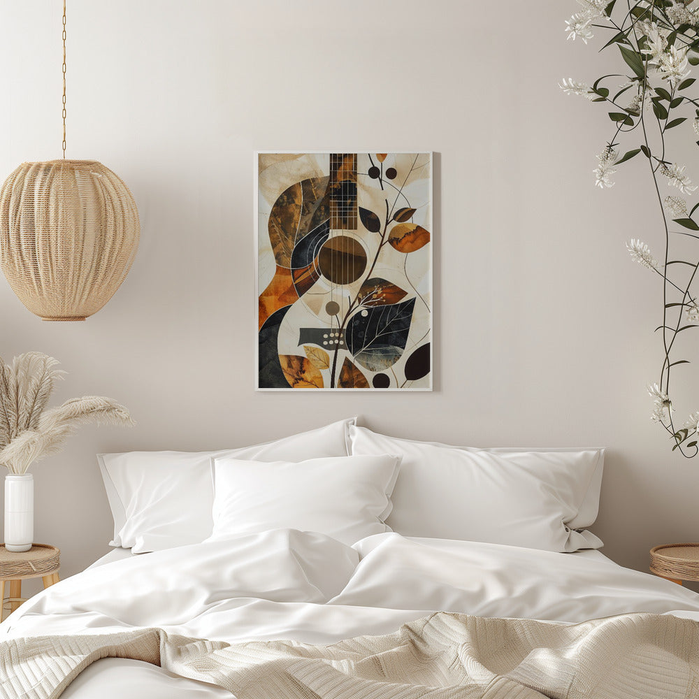 Music Guitar Collage (1) Wall Artwork 0