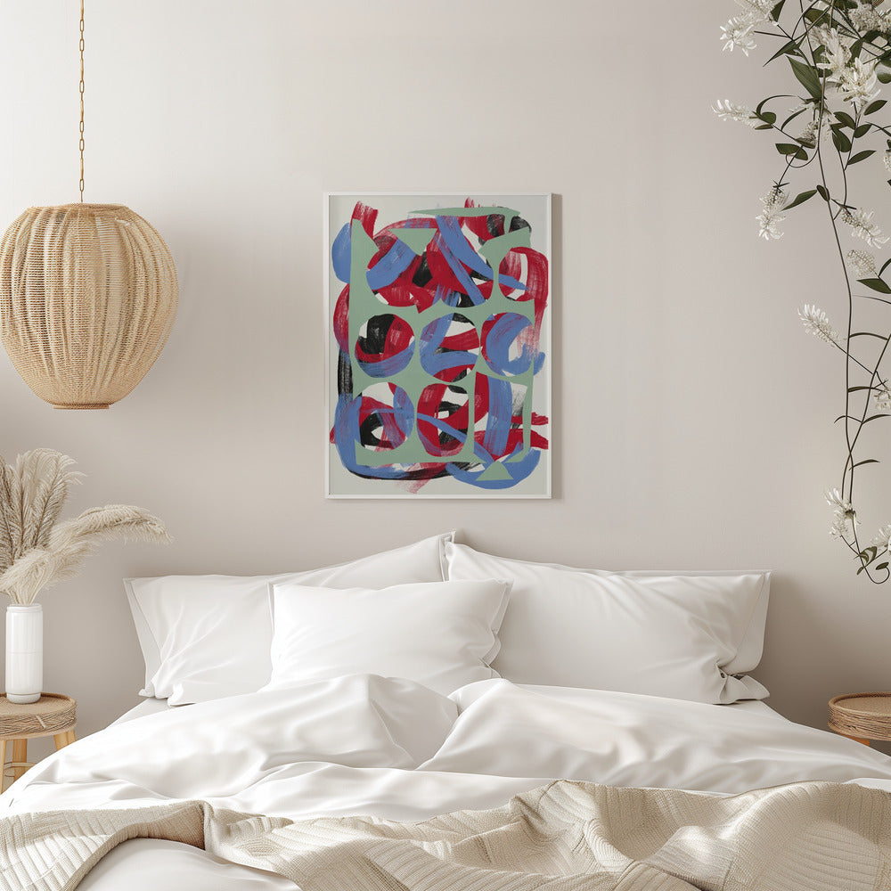 Abstract Art Canvas Print-wall-art-dry-directional-strokes-abstract-03-inches