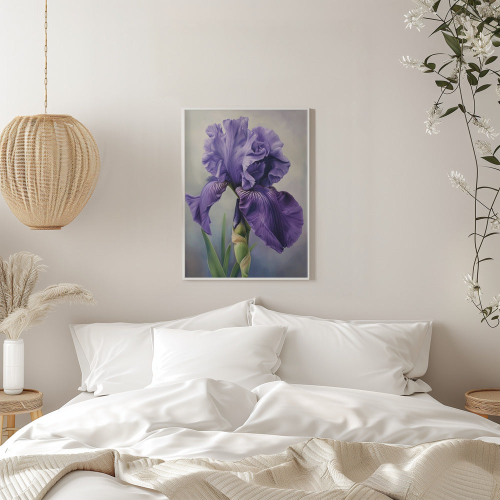 Floral Canvas Print-wall-art-iris-fl-100-inches