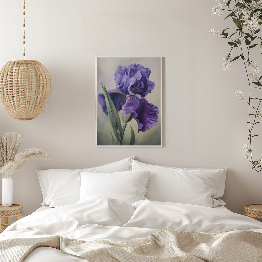 Floral Canvas Print-wall-art-iris-fl-110-inches