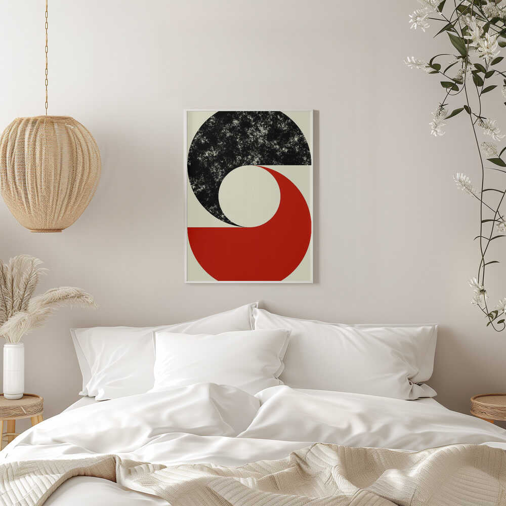 Wall art Contrast Crescents