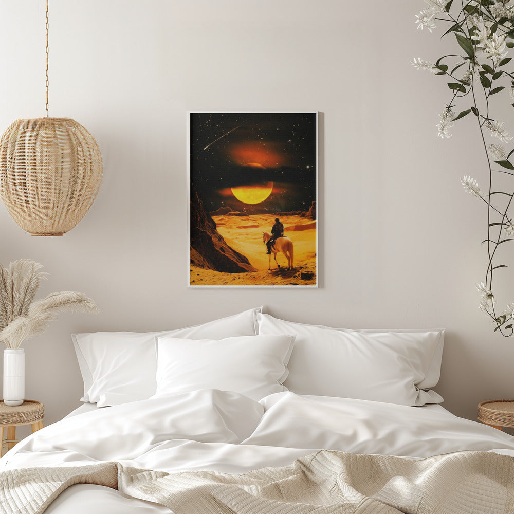 Wall art Western Space Adventure