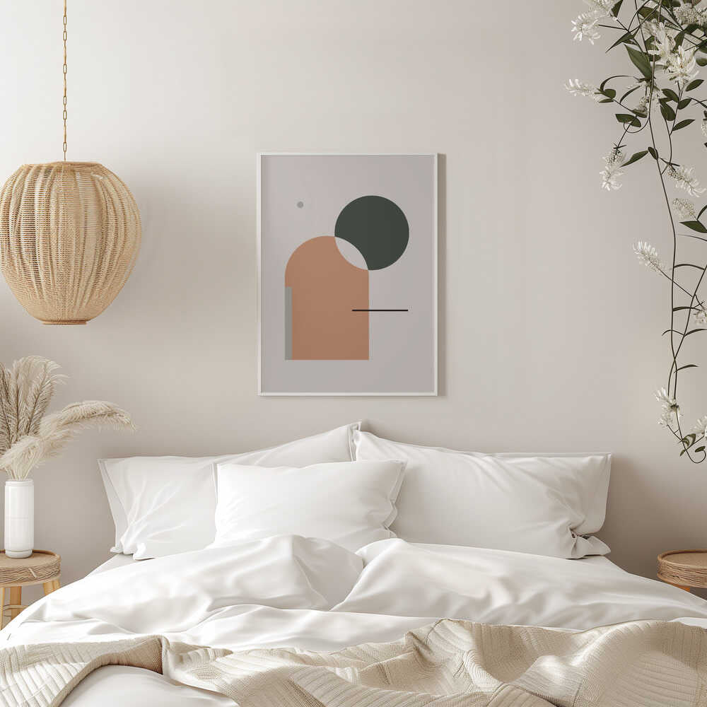 Wall art Simple Harmony - Abstract Composition