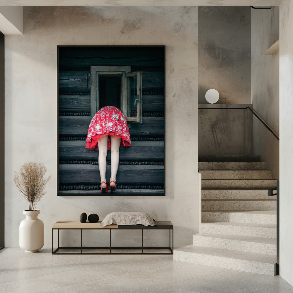 Getting out - getting in Wall Artwork 0