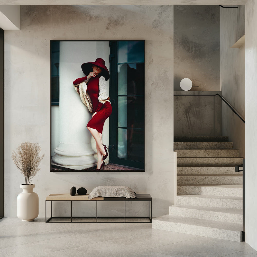 Elegance is the only beauty that never fades Wall Artwork 0