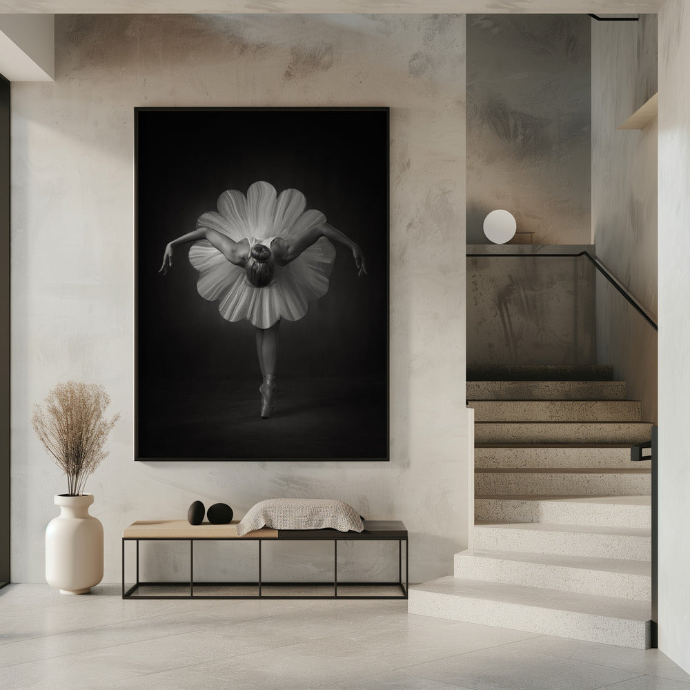 Floral Ballet Wall Artwork 0